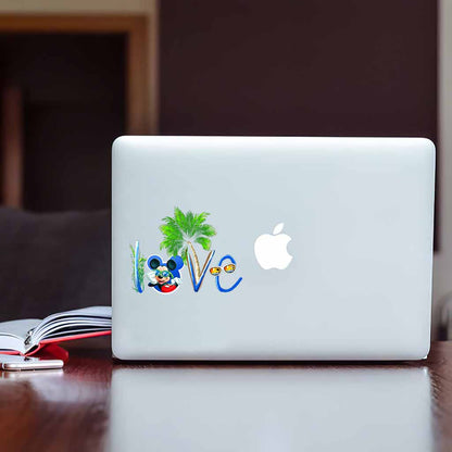 Love The Beach - Mouse Decal Full