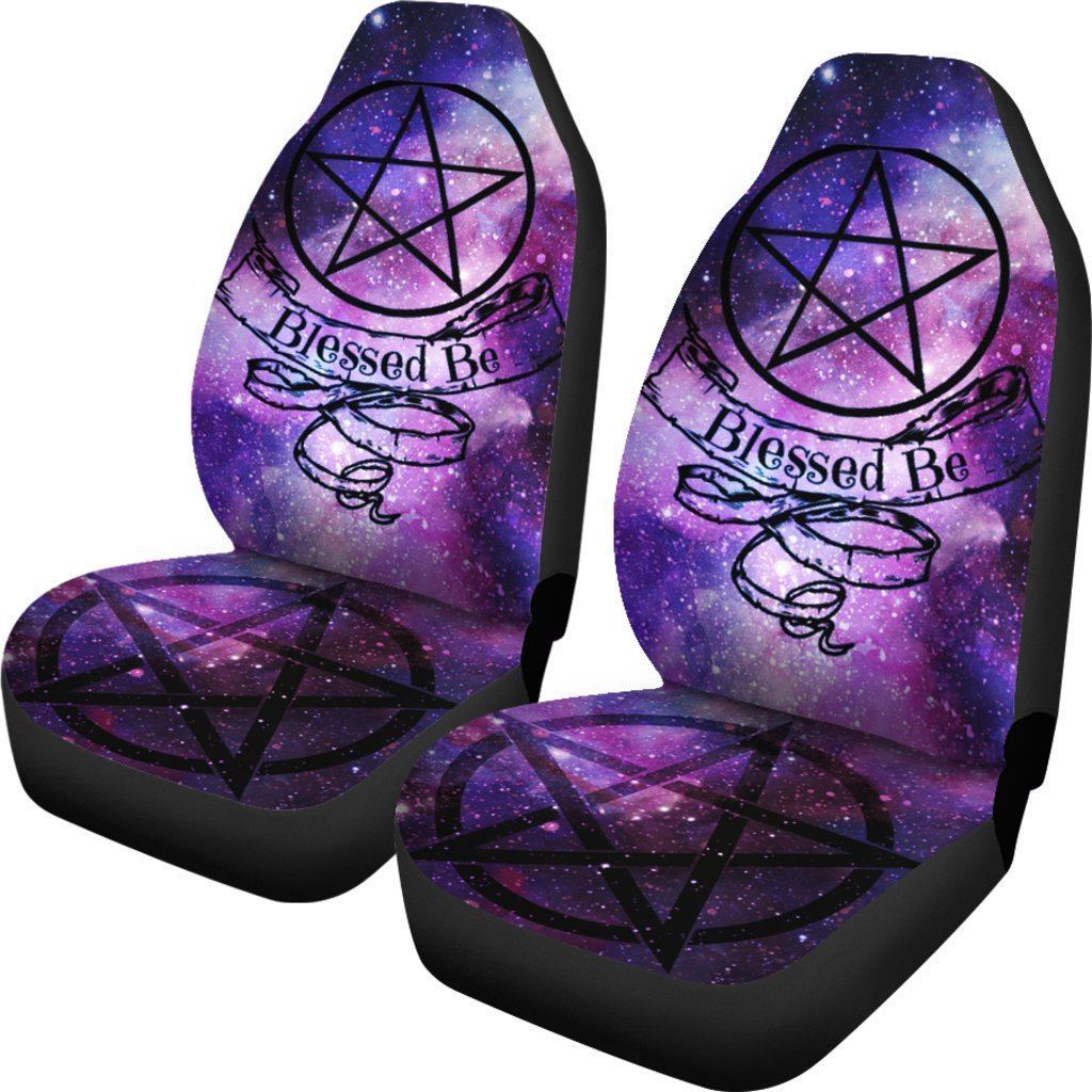 Blessed Be - Witch Seat Covers 0822