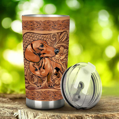 I Love My Dog Dog Tumbler 0622