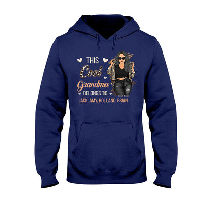 This Cool Grandma Belongs To - Personalized Grandma T-shirt and Hoodie