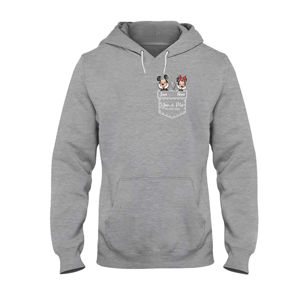 You & Me We Got This - Personalized Mouse T-shirt and Hoodie