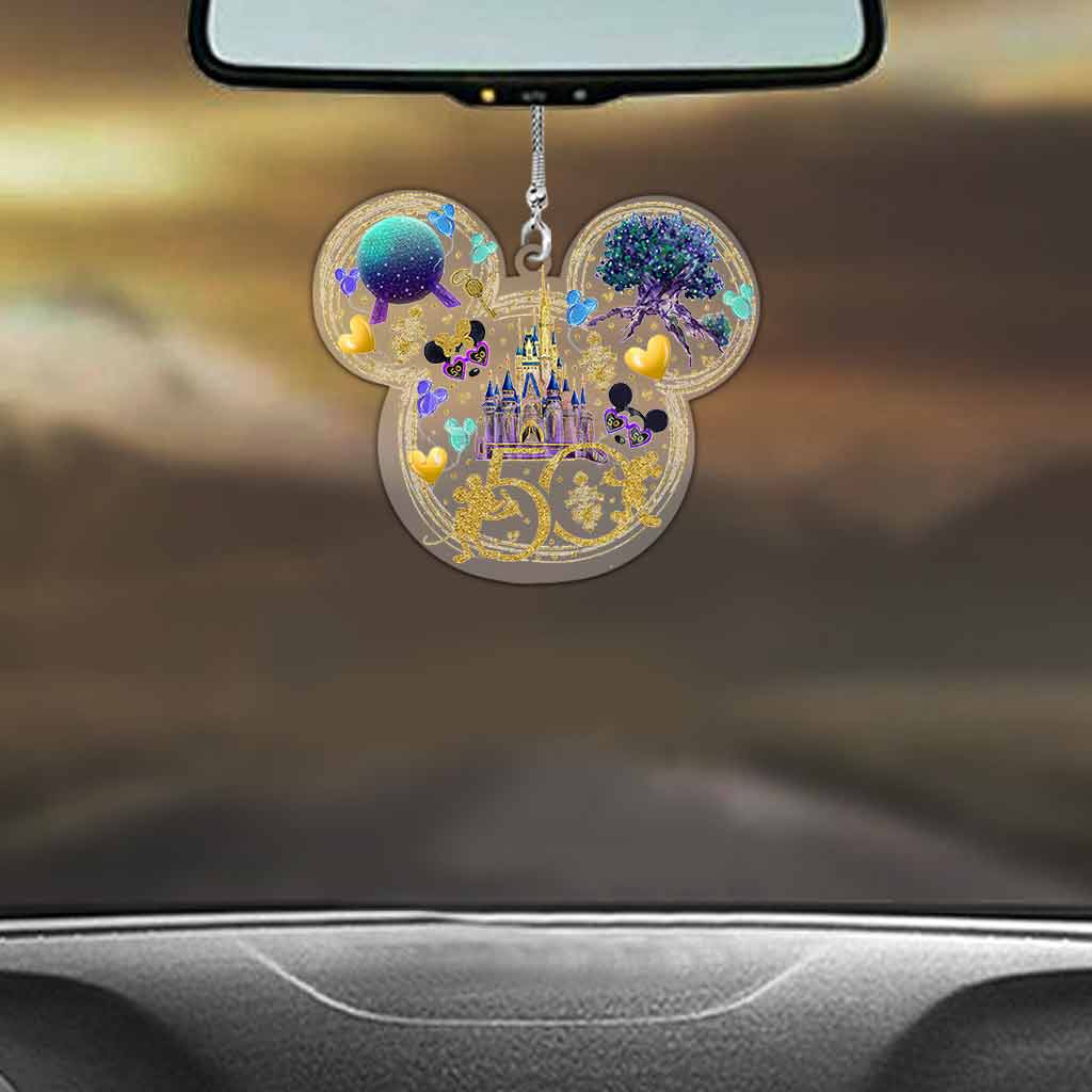 50 Years Of Magic - Mouse Transparent Car Ornament