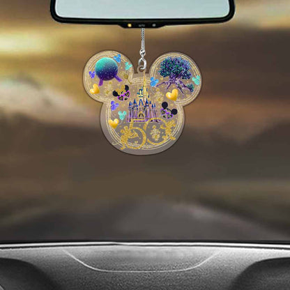 50 Years Of Magic - Mouse Transparent Car Ornament