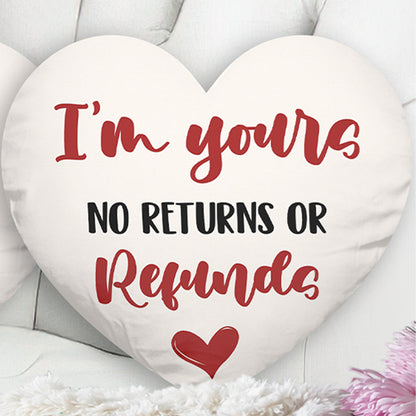 You & Me - Personalized Couple Shaped Pillow