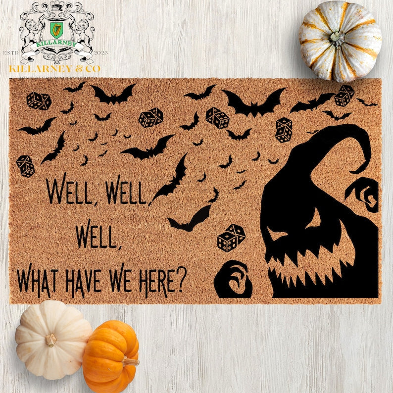 Oogie Boogie DoorMat Halloween Doormat 0924