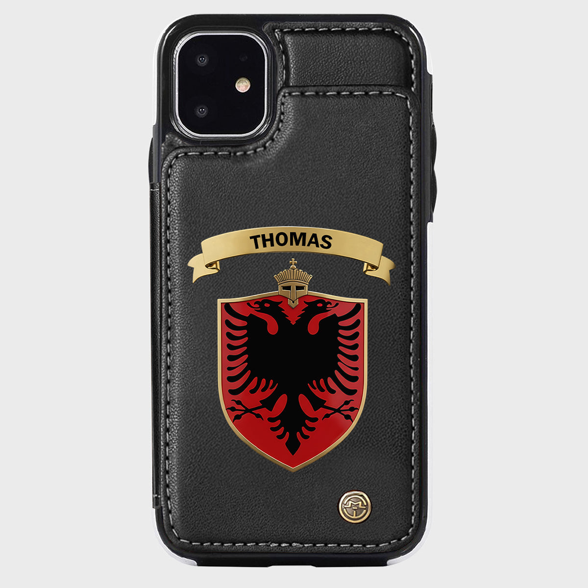 Proud Albania - Personalized Expats Wallet Phone Case