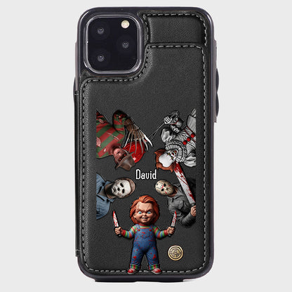 Horrors Characters - Personalized Horror Character Wallet Phone Case