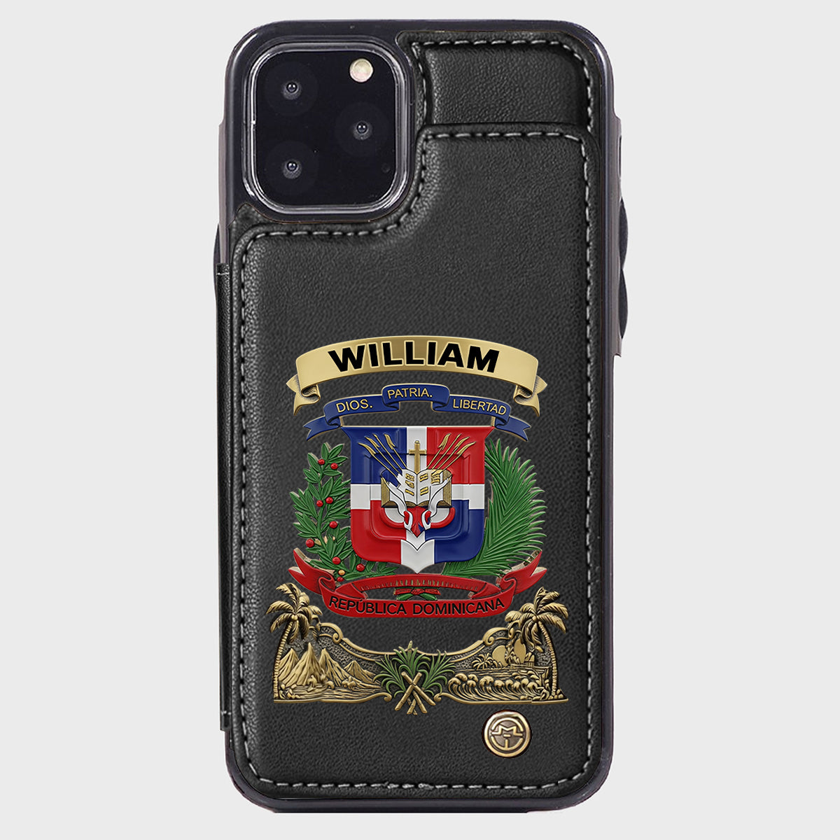 Proud Dominican - Personalized Expats Wallet Phone Case