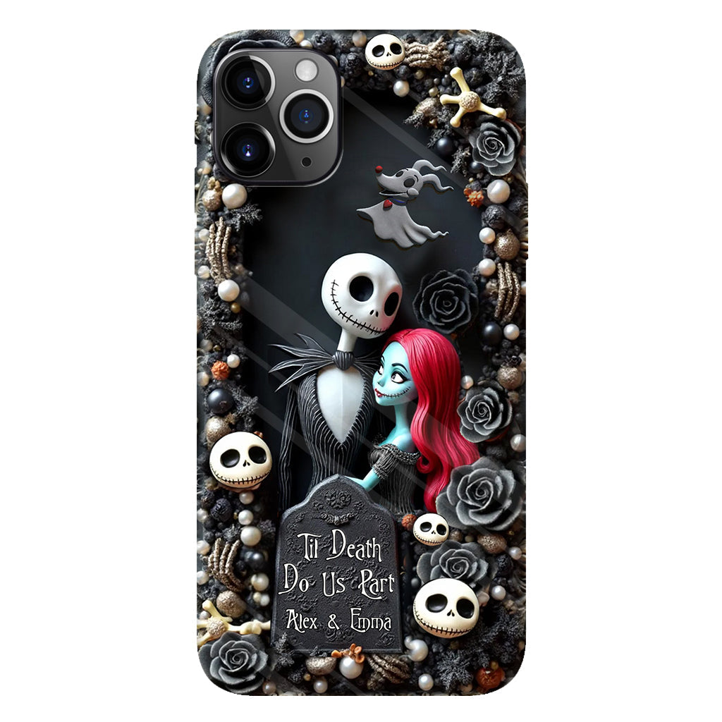 Til Death Do Us Part - Personalized Nightmare Full Print Phone Case