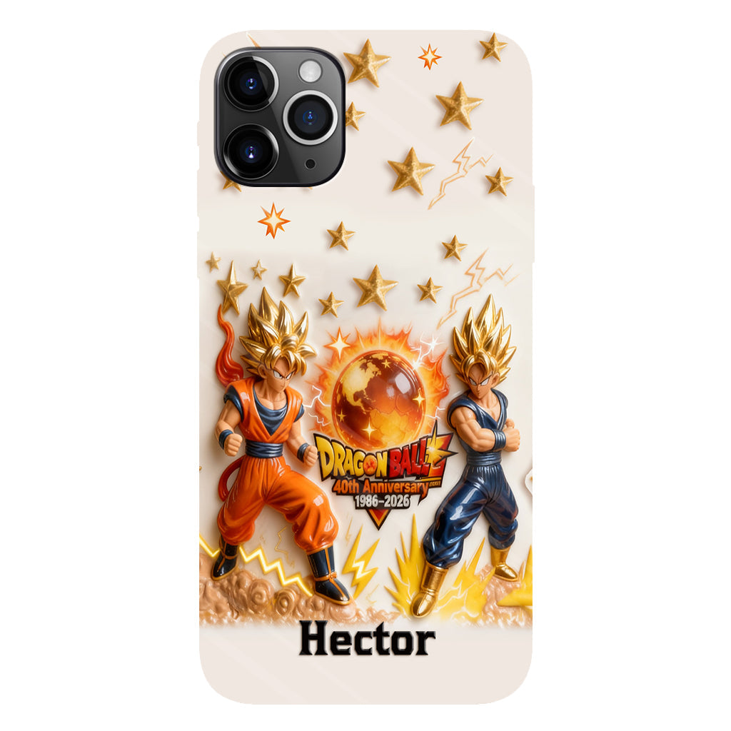 40th Anniversary - Personalized Seven Balls Full Print Phone Case