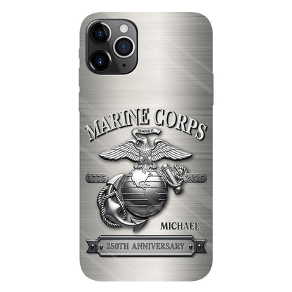 250th Anniversary - Personalized Veteran Full Print Phone Case