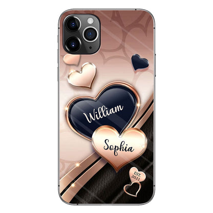 When We Have Each Other We Have Everything - Personalized Couple Phone Case