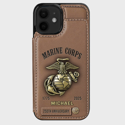Proud Veteran - Personalized Veteran Wallet Phone Case
