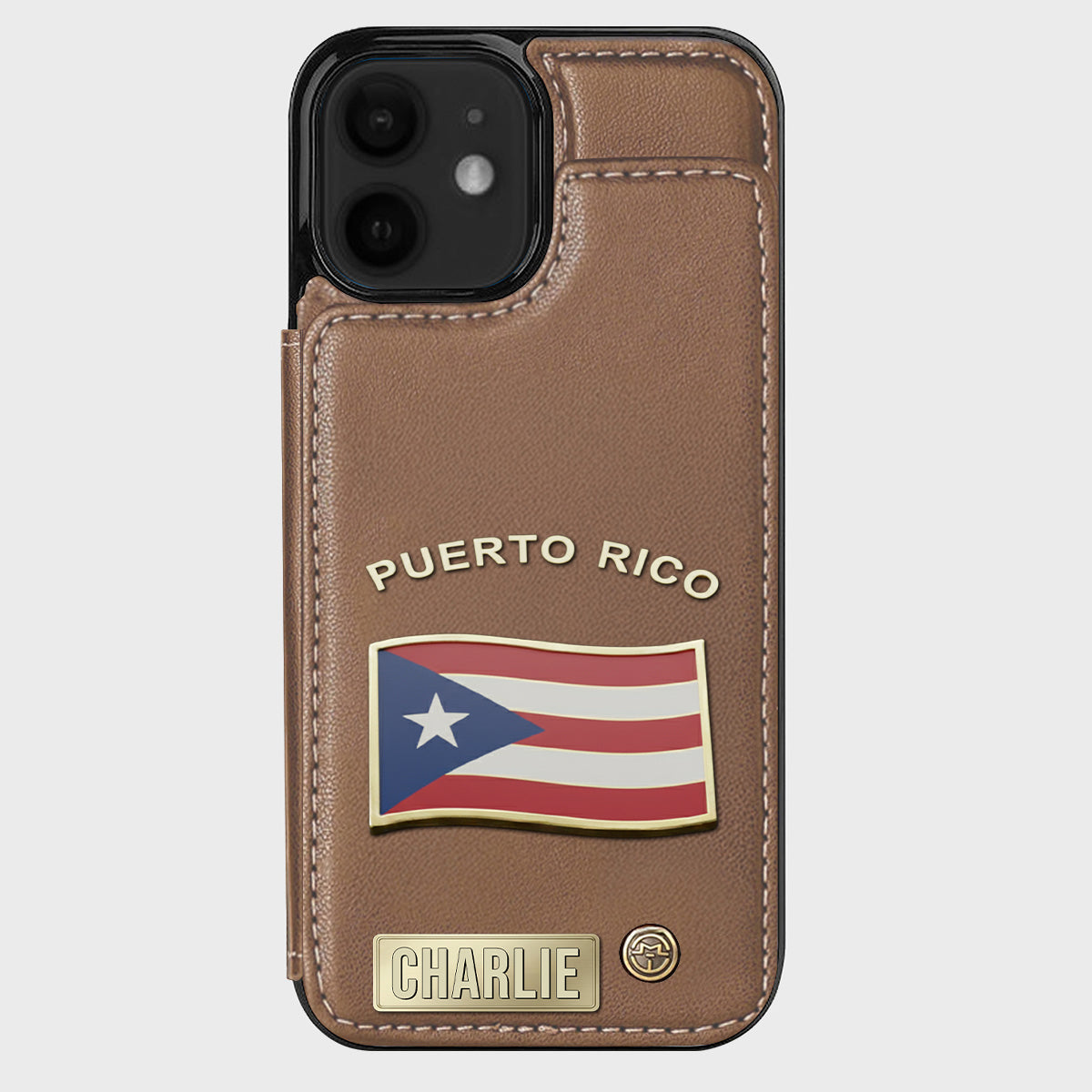 Proud Puerto Rico - Personalized Expats Wallet Phone Case