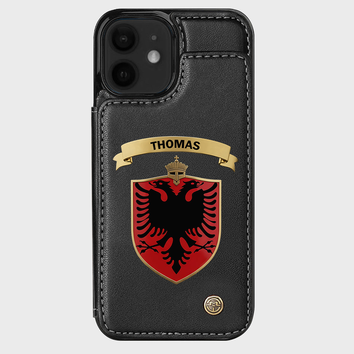 Proud Albania - Personalized Expats Wallet Phone Case