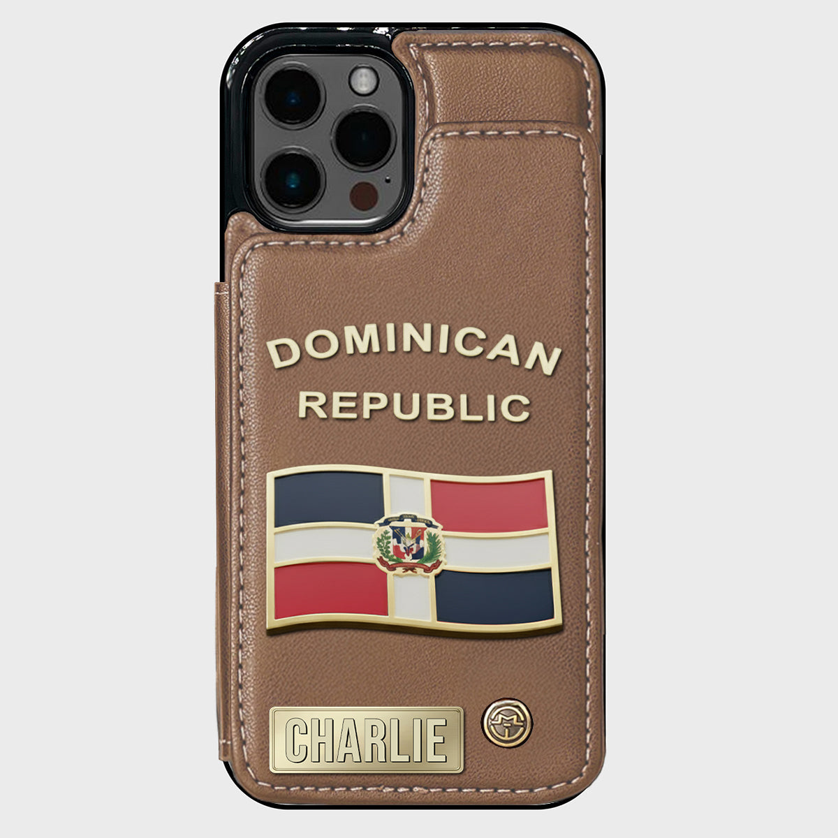 Proud Dominican - Personalized Expats Wallet Phone Case