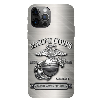 250th Anniversary - Personalized Veteran Full Print Phone Case