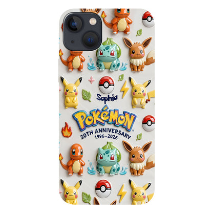 30th Anniversary - Personalized Monster Trainer Full Print Phone Case
