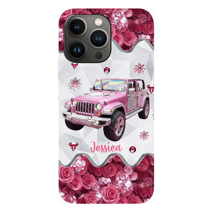 Glitter Car - Personalized Car Full Print Phone Case