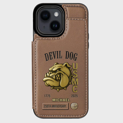 250th Anniversary - Personalized Veteran Wallet Phone Case