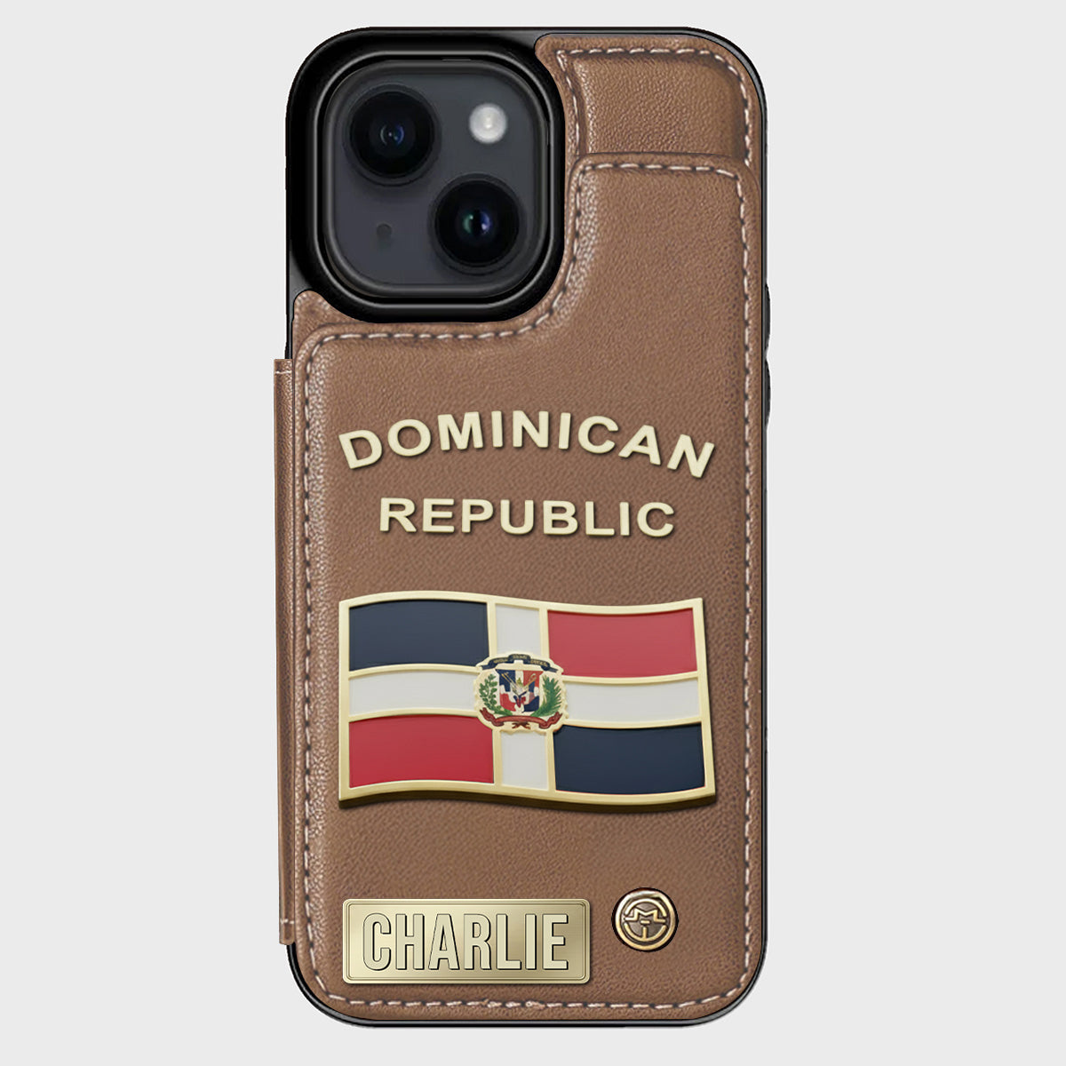 Proud Dominican - Personalized Expats Wallet Phone Case