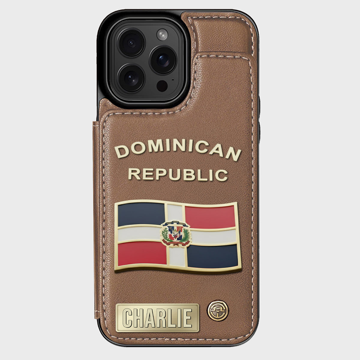 Proud Dominican - Personalized Expats Wallet Phone Case