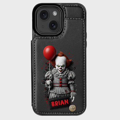 Scary Halloween - Personalized Horror Character Wallet Phone Case