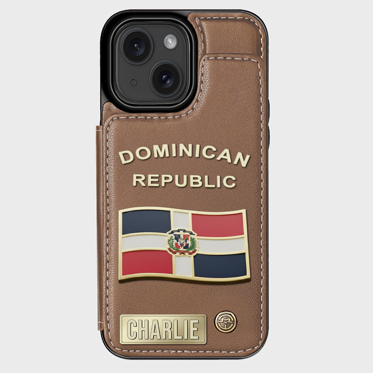 Proud Dominican - Personalized Expats Wallet Phone Case