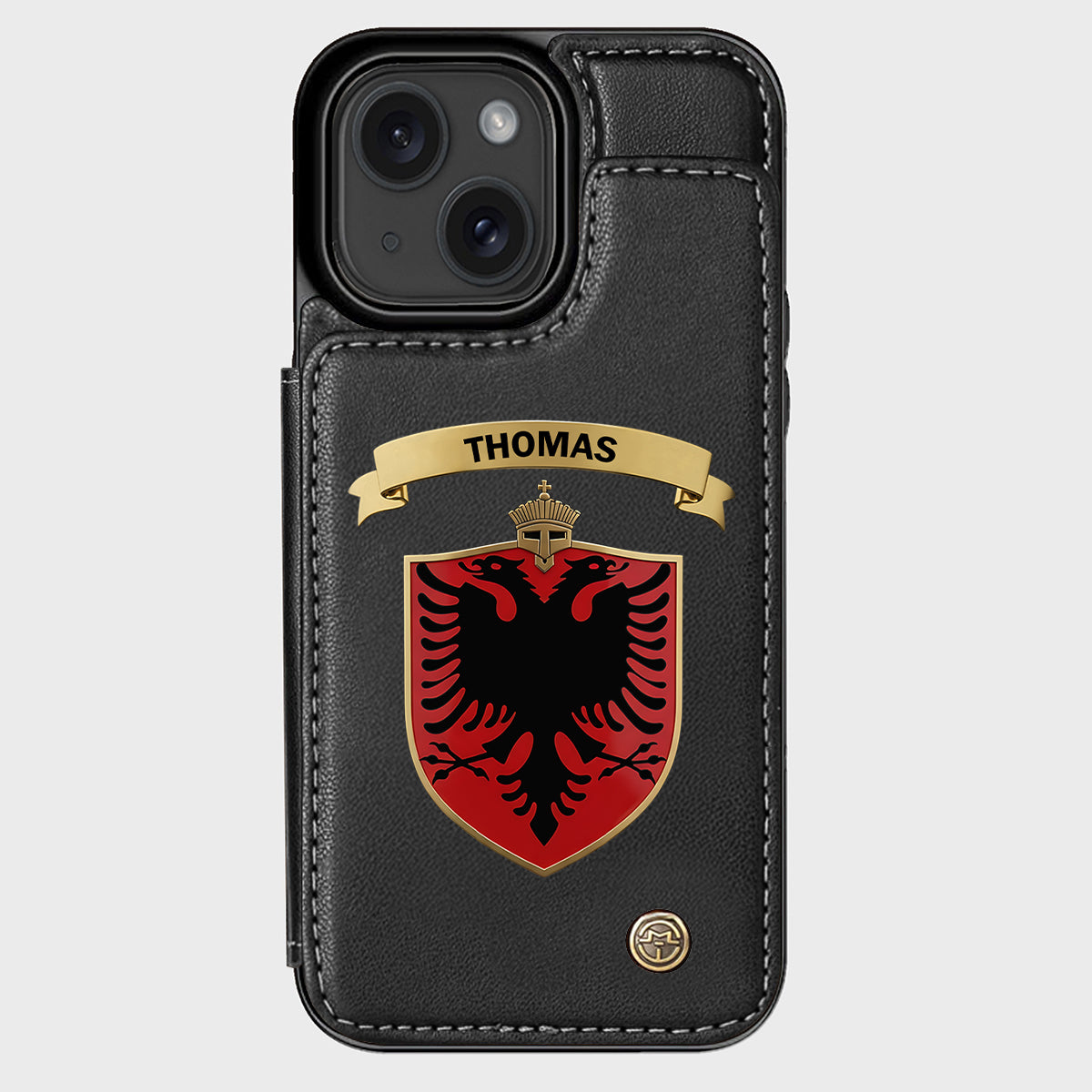 Proud Albania - Personalized Expats Wallet Phone Case