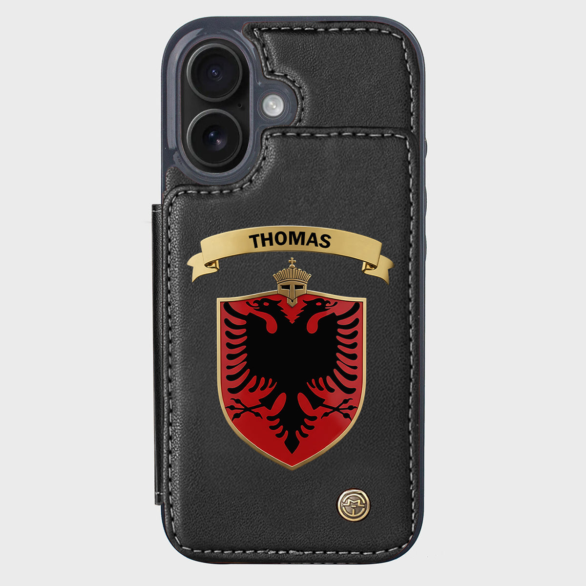 Proud Albania - Personalized Expats Wallet Phone Case