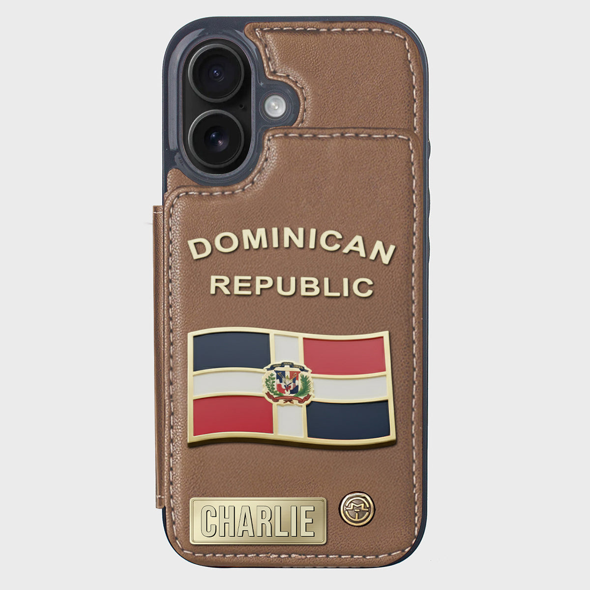 Proud Dominican - Personalized Expats Wallet Phone Case