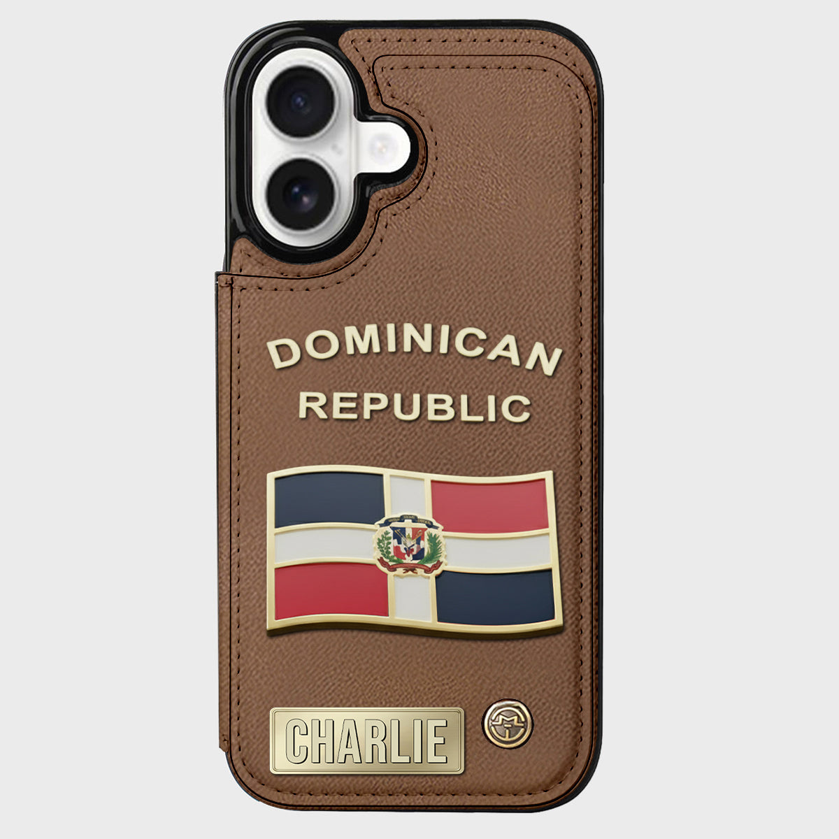 Proud Dominican - Personalized Expats Wallet Phone Case