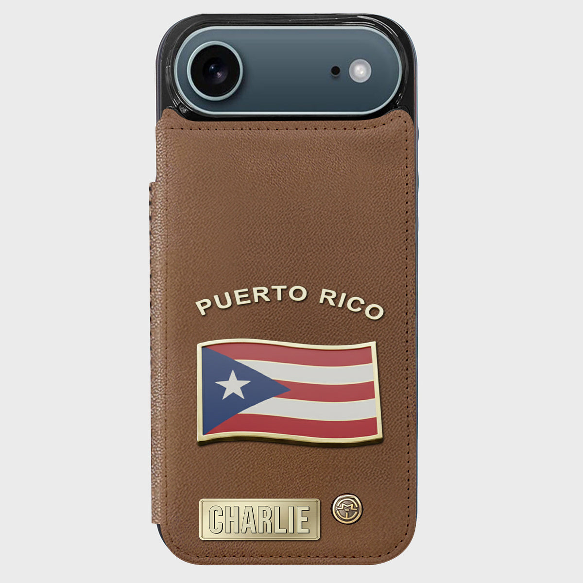 Proud Puerto Rico - Personalized Expats Wallet Phone Case