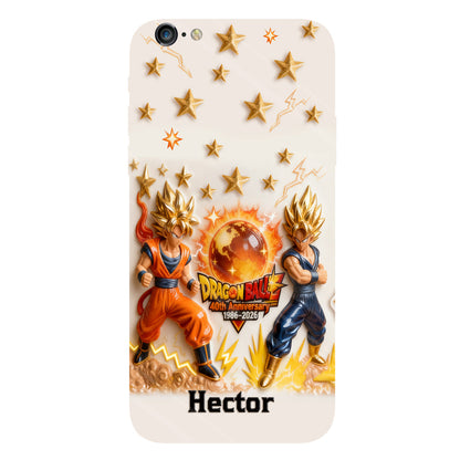 40th Anniversary - Personalized Seven Balls Full Print Phone Case