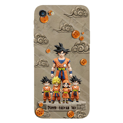 Strong Papa - Personalized Seven Balls Full Print Phone Case