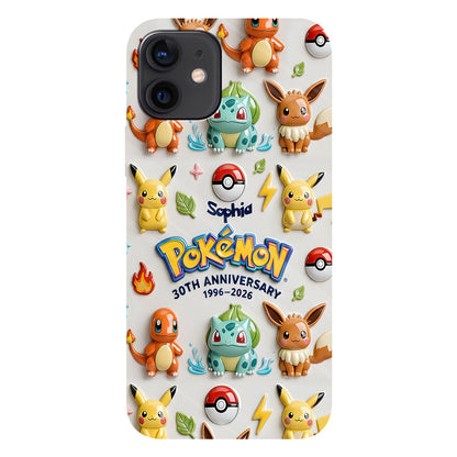 30th Anniversary - Personalized Monster Trainer Full Print Phone Case