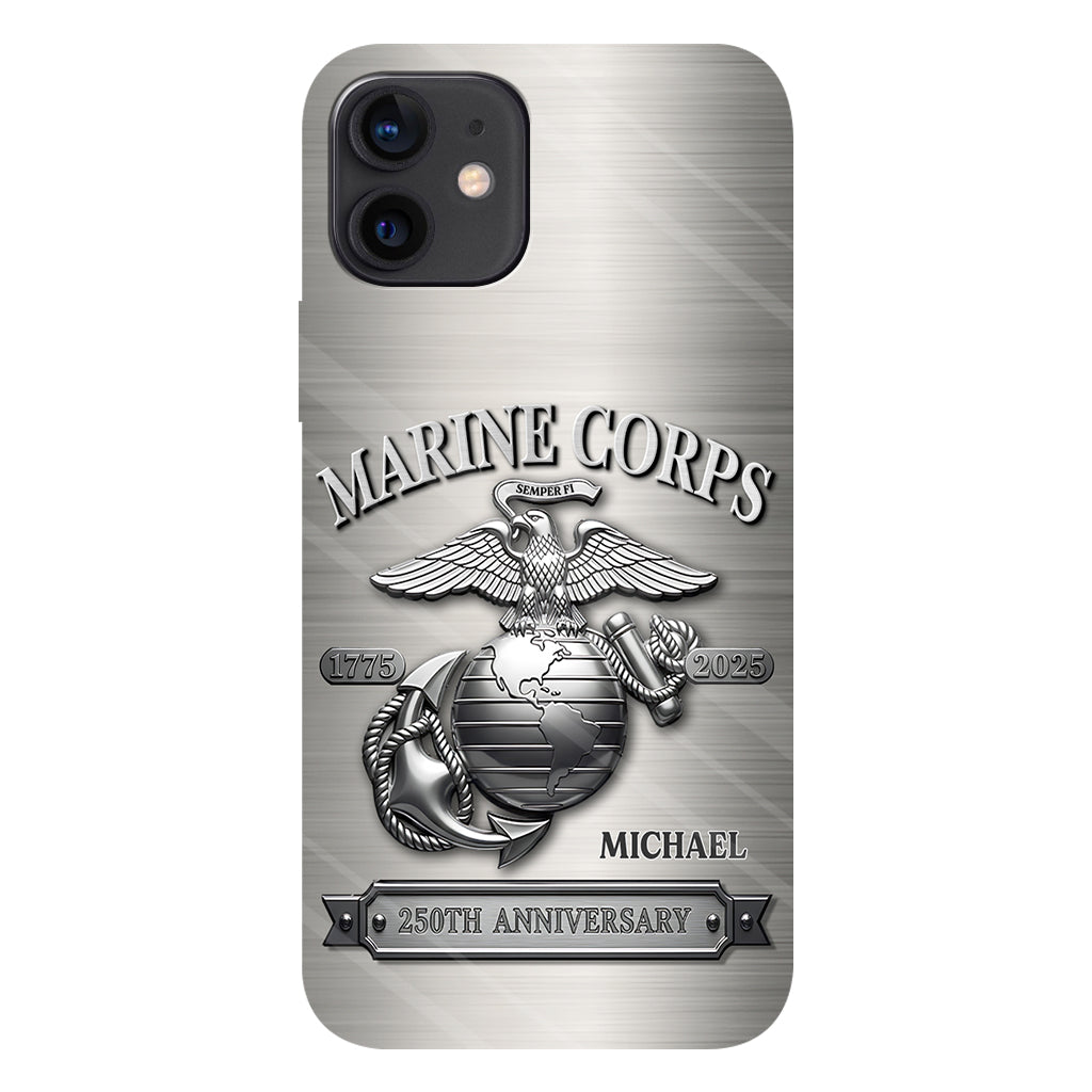 250th Anniversary - Personalized Veteran Full Print Phone Case