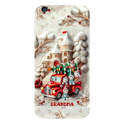 Nana's Little Cuties - Personalized Grandma Full Print Phone Case