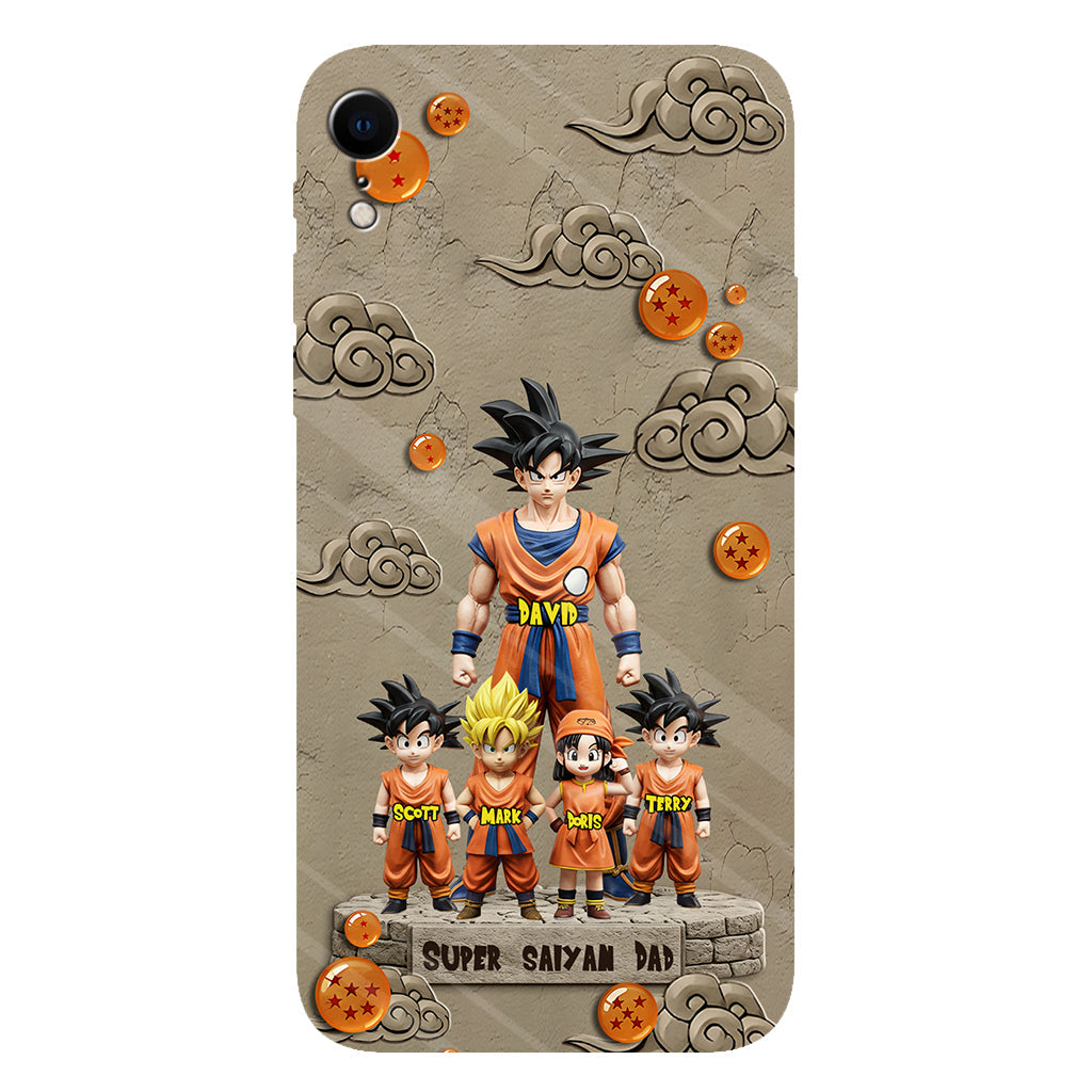 Strong Papa - Personalized Seven Balls Full Print Phone Case