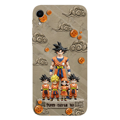 Strong Papa - Personalized Seven Balls Full Print Phone Case