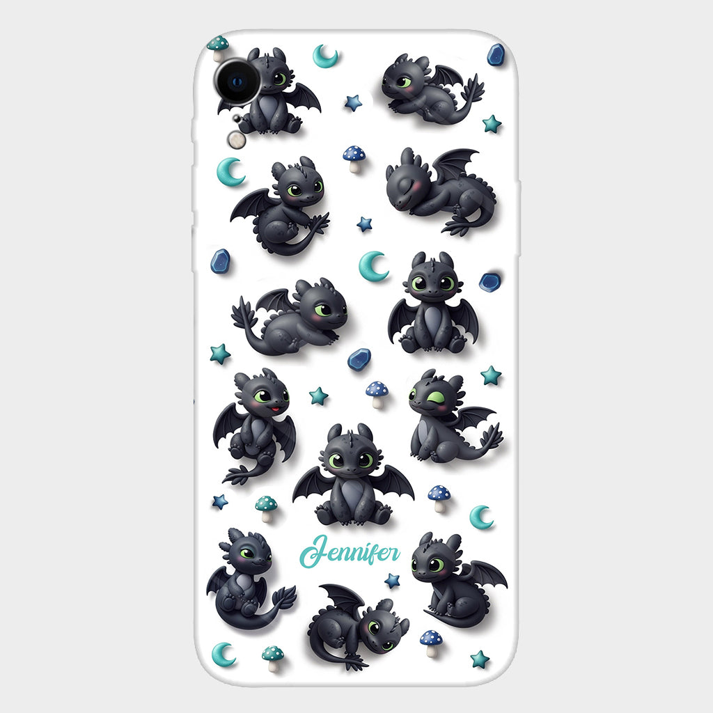 Adorable Dragon - Personalized Mouse Full Print Phone Case