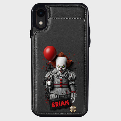 Scary Halloween - Personalized Horror Character Wallet Phone Case