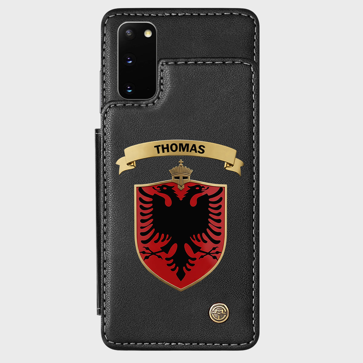 Proud Albania - Personalized Expats Wallet Phone Case