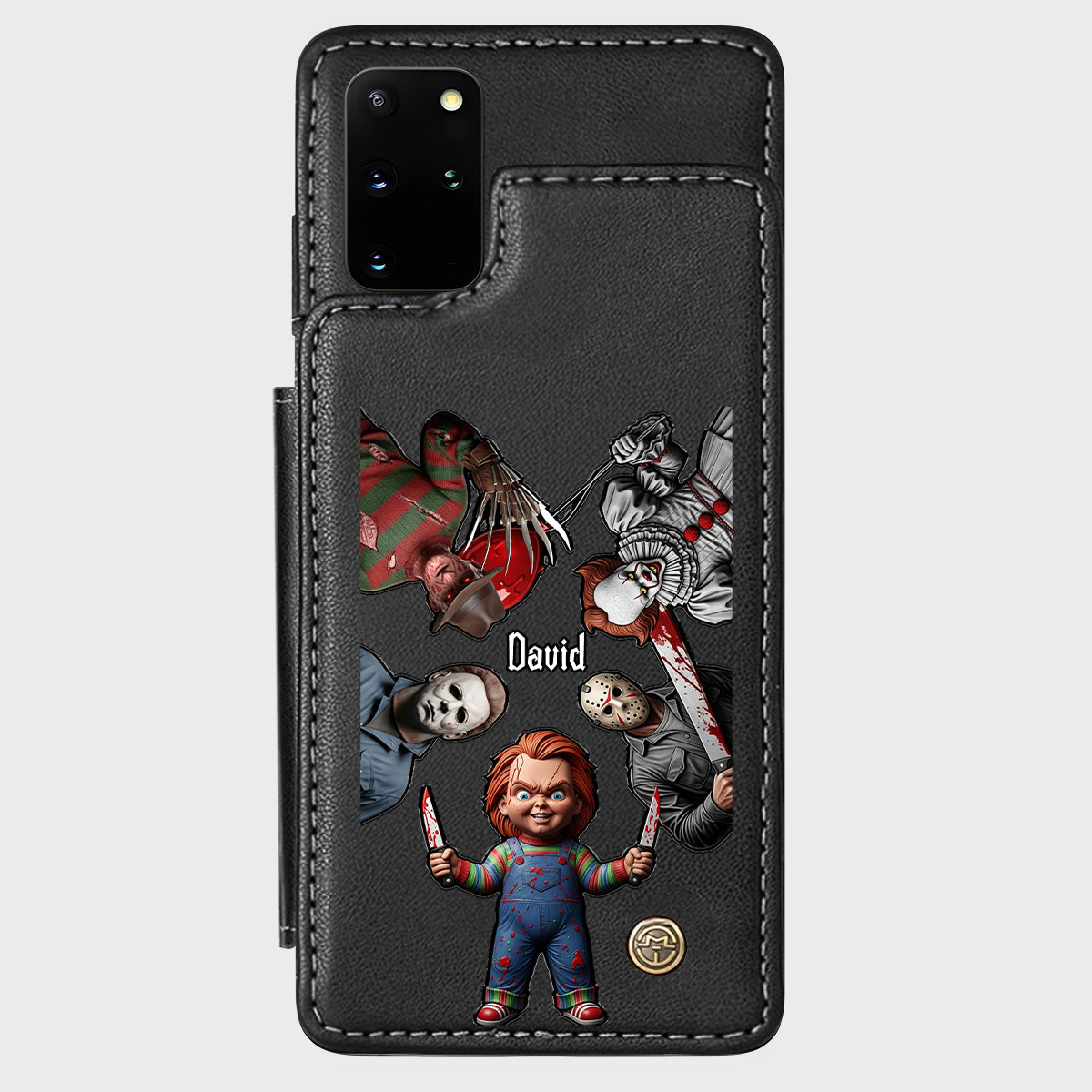 Horrors Characters - Personalized Horror Character Wallet Phone Case
