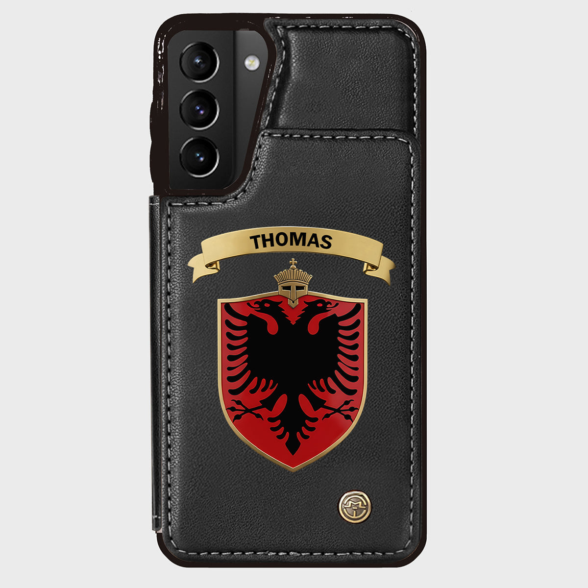 Proud Albania - Personalized Expats Wallet Phone Case