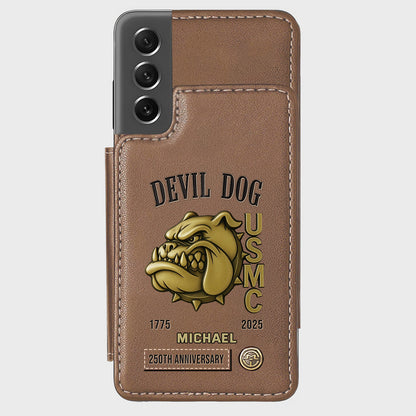 250th Anniversary - Personalized Veteran Wallet Phone Case