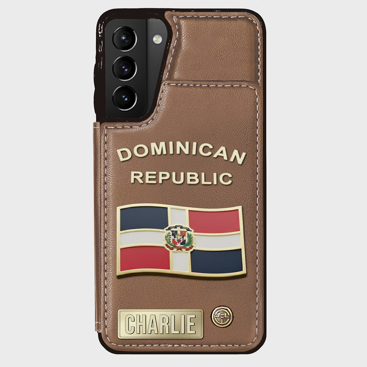 Proud Dominican - Personalized Expats Wallet Phone Case