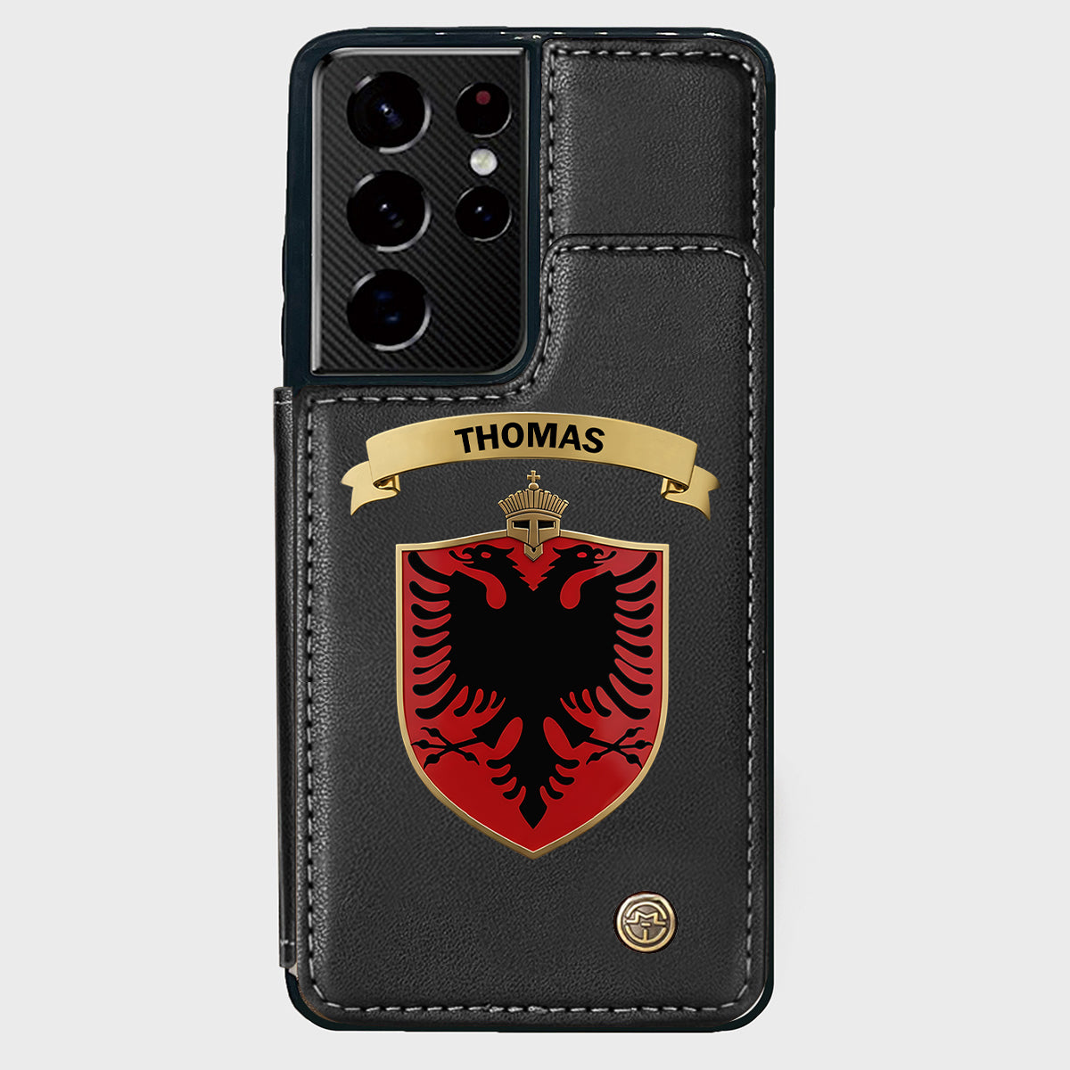Proud Albania - Personalized Expats Wallet Phone Case