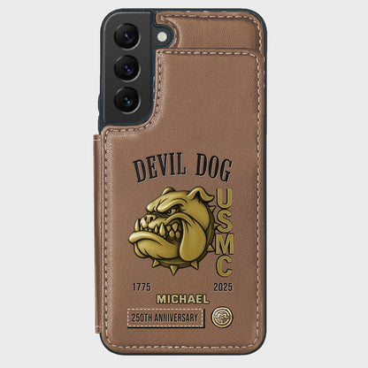 250th Anniversary - Personalized Veteran Wallet Phone Case