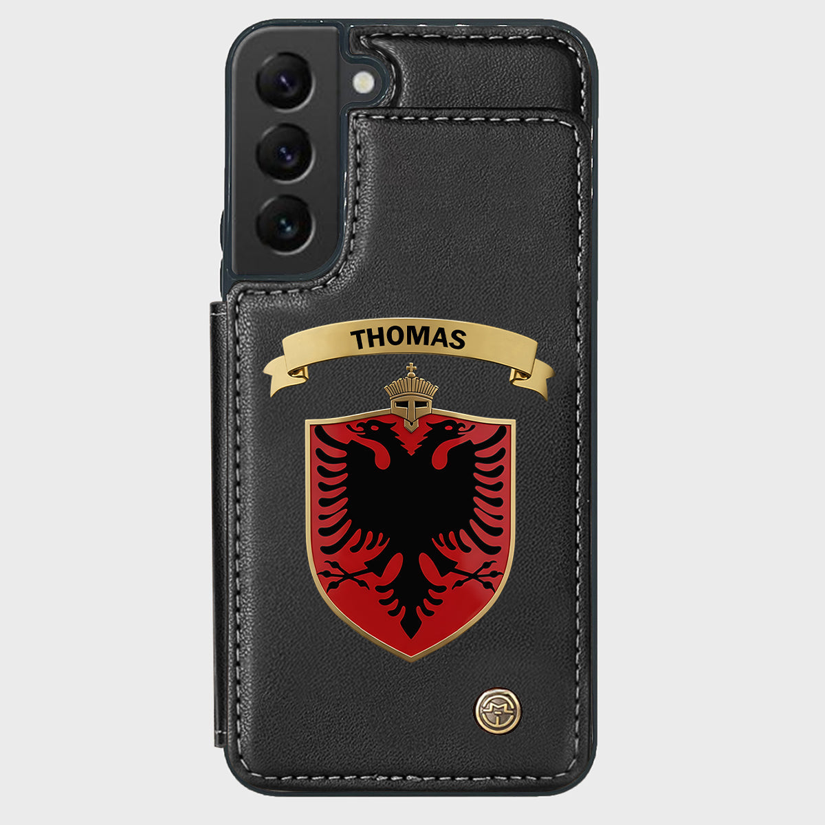 Proud Albania - Personalized Expats Wallet Phone Case